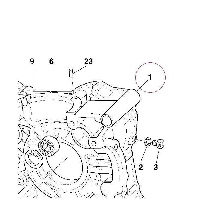 Crankcase 22521251A