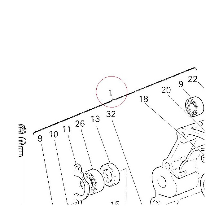 Crankcase 22522122A