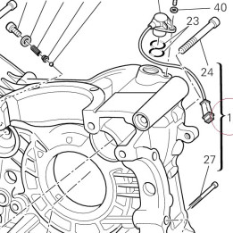 Crankcase 22522452D
