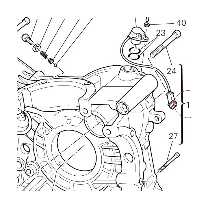 Crankcase 22522452D
