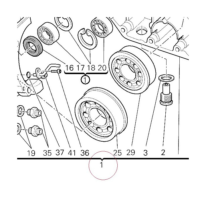 Crankcase 22522582B