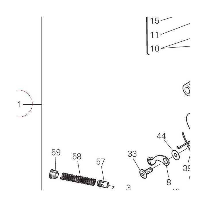 Complete half-crankcases pair 22523781A
