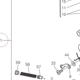 Complete half-crankcases pair 225Z0073B