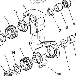 Horizontal rubber cap 23510261A