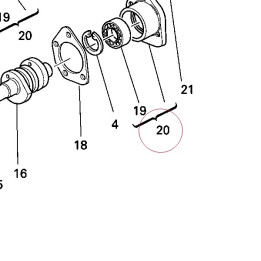 Cap with bearing 23520312A
