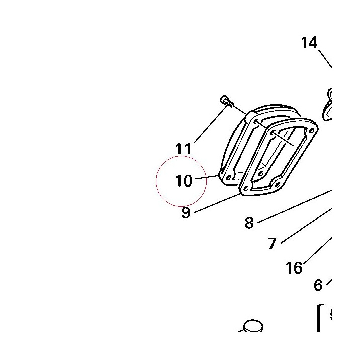 Valve cover 24010101AB