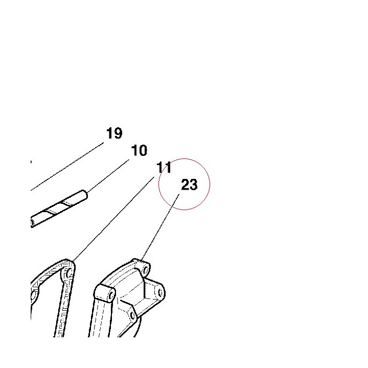 Exhaust valve cover 24010161A
