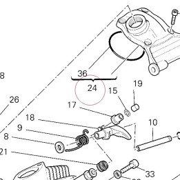 Cover, intake valve 24020311AB