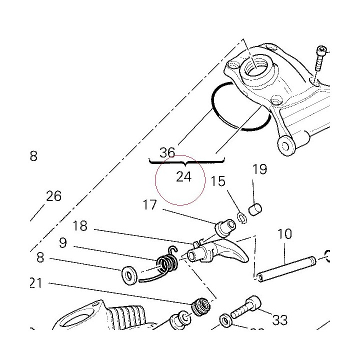 Cover, intake valve 24020311AB