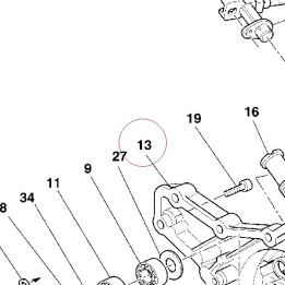 Generator cover 24210294G