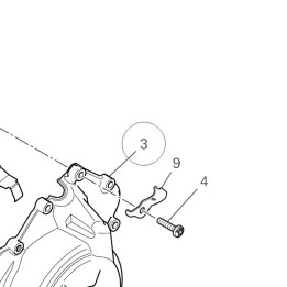 Generator cover 24211142AH