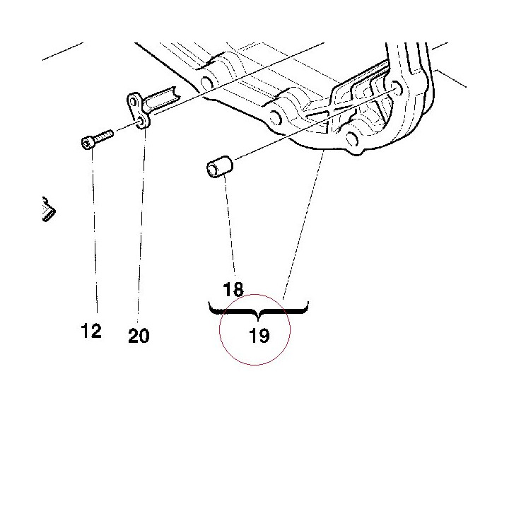 Generator cover 24220261AB