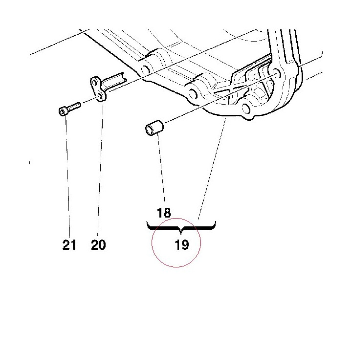 Generator cover 24220331AB