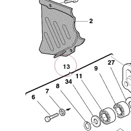 Generator cover 24220381BB