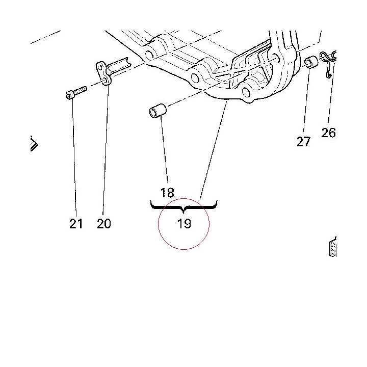 Generator cover 24220452BB