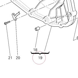 Generator cover 24220573AB