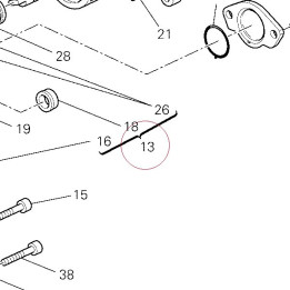Generator cover 24220741AC