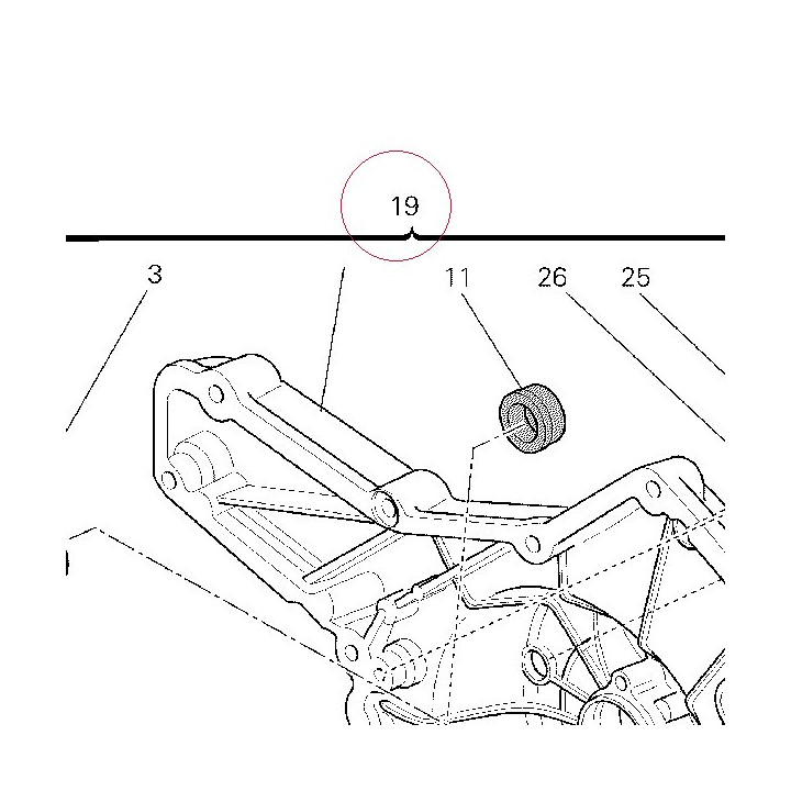 Generator cover 24220771AD