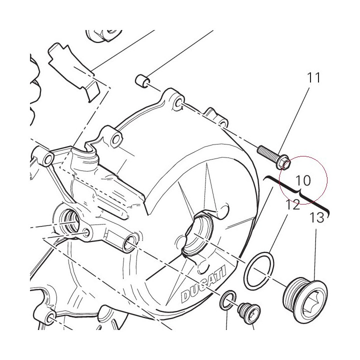 Generator cover 24221081CB