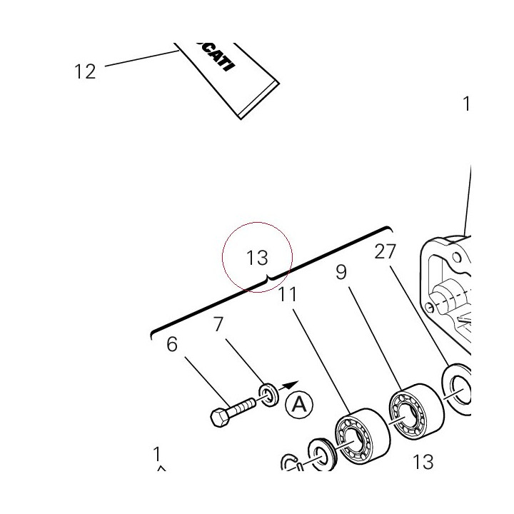 Generator cover 24221121AC