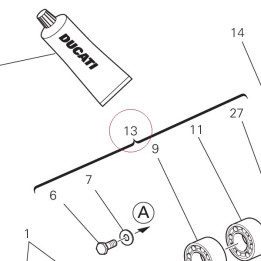 Complete generator cover 24221181AB