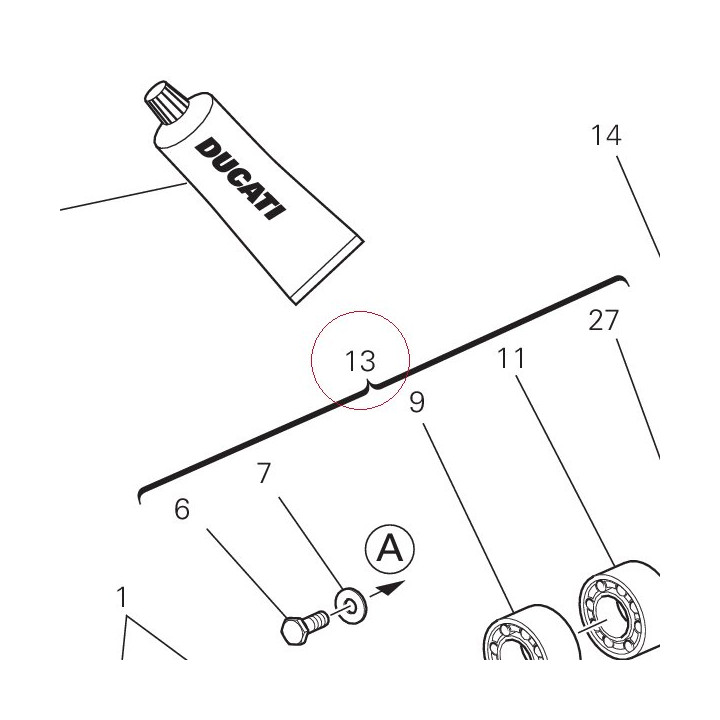 Complete generator cover 24221181AB