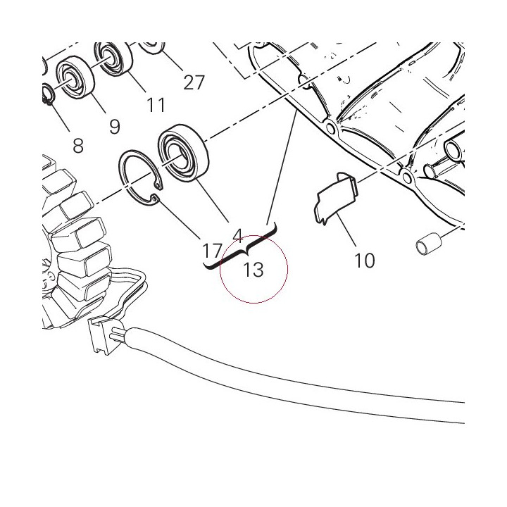 Generator cover 24221471BF