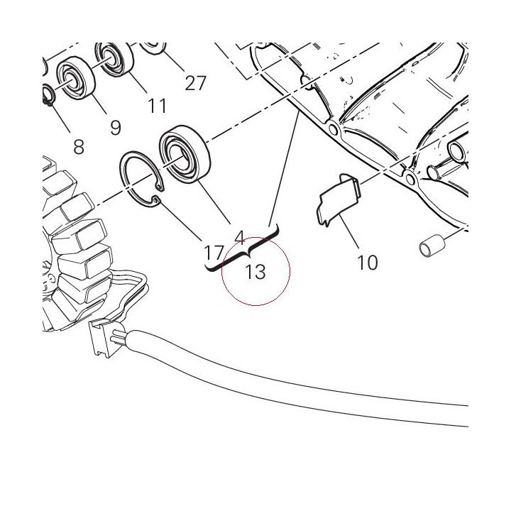 Generator cover 24221472EQ