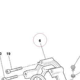 Clutch cover 24310431A