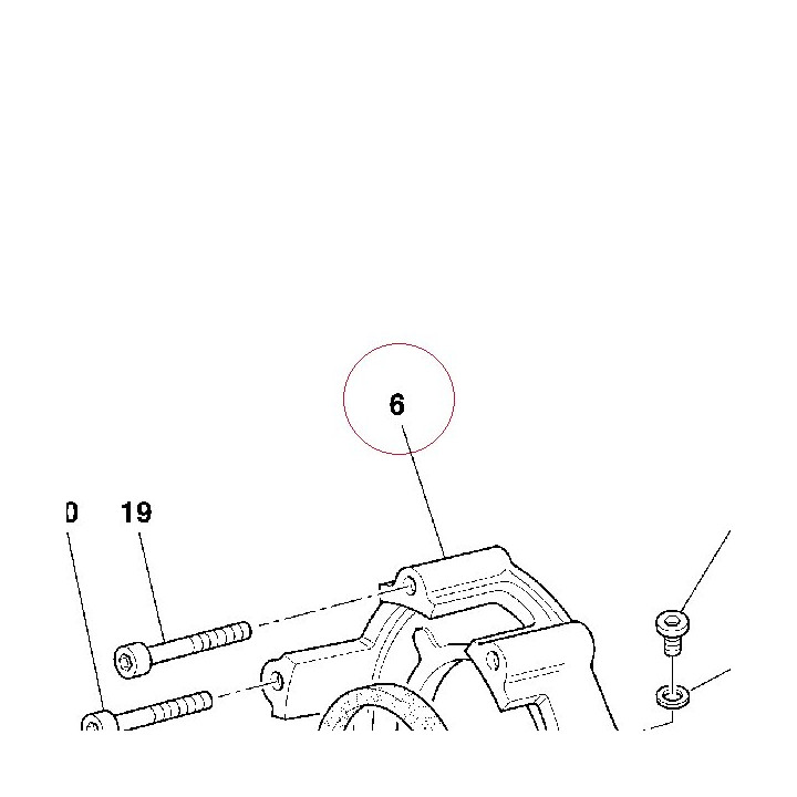 Clutch cover 24310431A