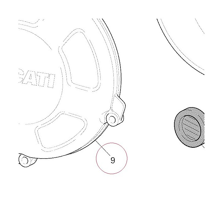 Clutch protection cover 24311231A
