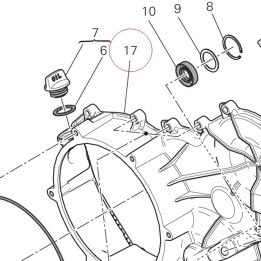 Timing cover 24311274A