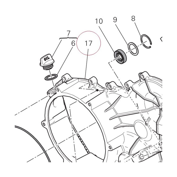 Timing cover 24311274A