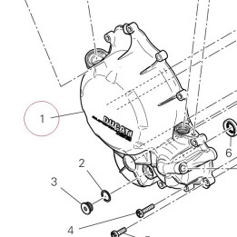 Clutch cover 24314331BH