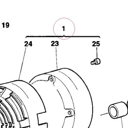 Cover clutch side 24320281AA