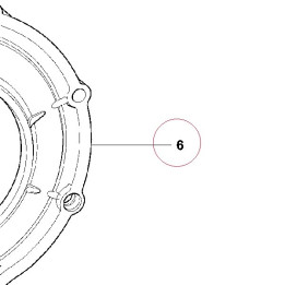Clutch cover 24320383A