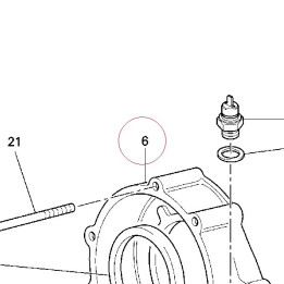 Clutch cover 24320394A