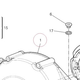 Clutch cover 24321331AE