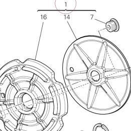 Clutch cover 24321331BF