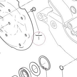 Cover clutch side 24321441B