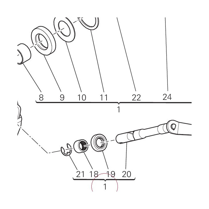 Clutch cover 24321511AC