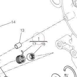 Clutch side cover 24321561AB
