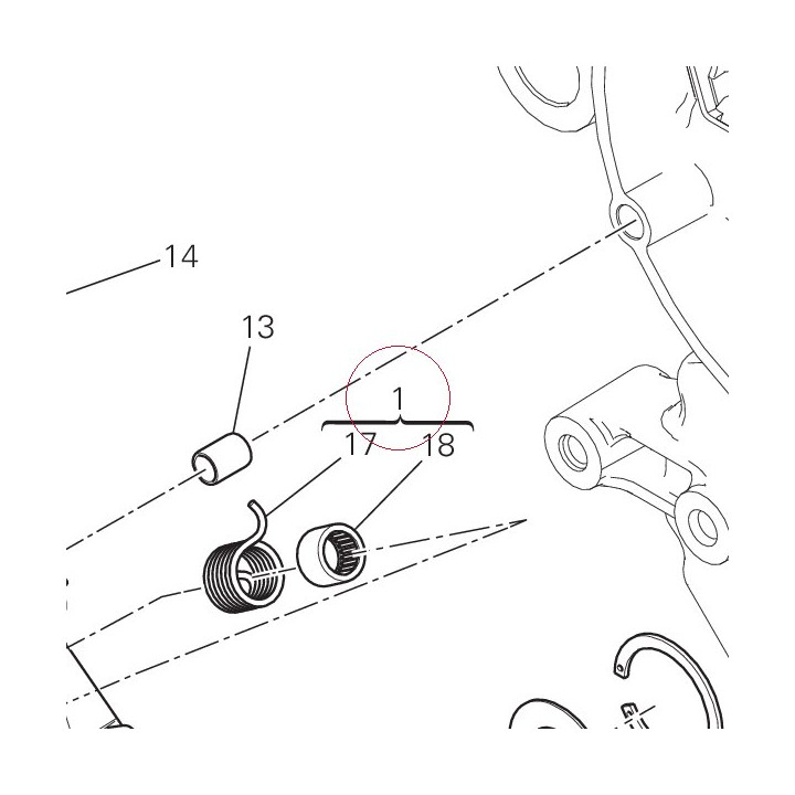 Clutch side cover 24321561AB
