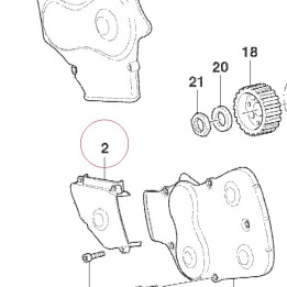 Central external cover 24510271A