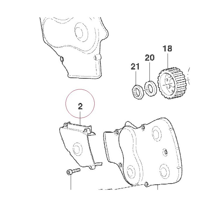 Central external cover 24510271A