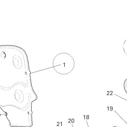 Vertical belt outer cover 24510451AB
