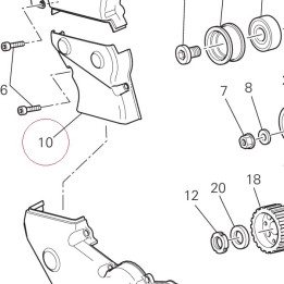 Cover, timing belt inside 24511361A