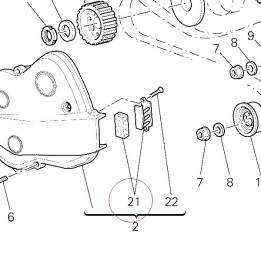Bracket, filter 24521121A