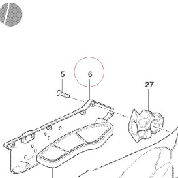 Right filter box cover 24610051A