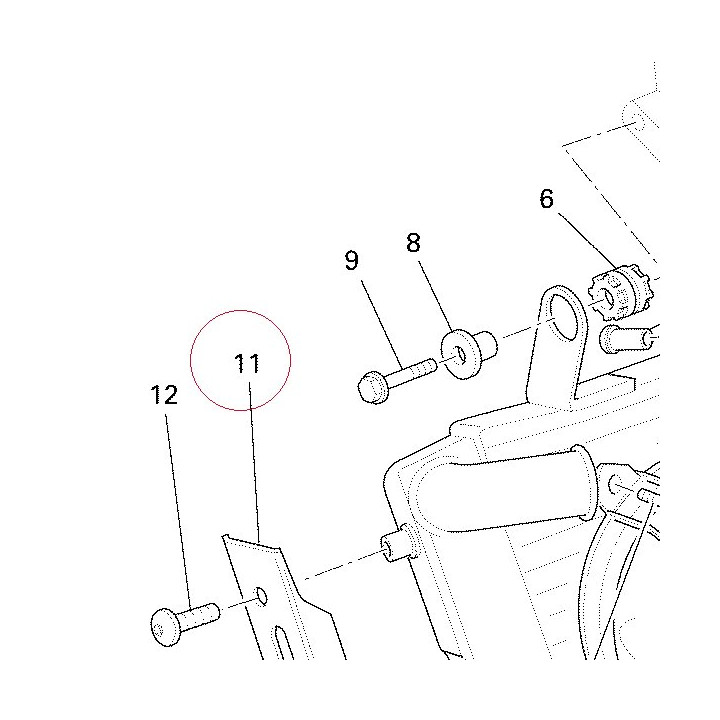 Radiator protection 24610661AB